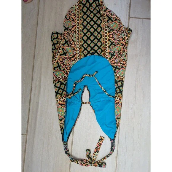 Nanette Lepore Medium Swim One Piece Goddess Swimsuit M Bathing Suit - Picture 3 of 7